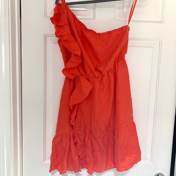 Club Monaco One Shoulder/Asymmetrical Mair Dress - Picture 3 of 4